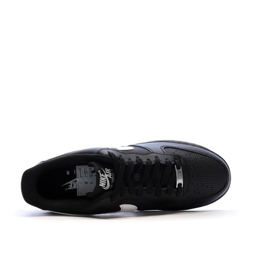 Zapatillas deportivas negras para hombre Nike Air Force 1 '07 ver 4