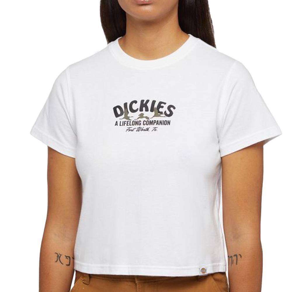 Dickies Companion Camiseta blanca de mujer barato