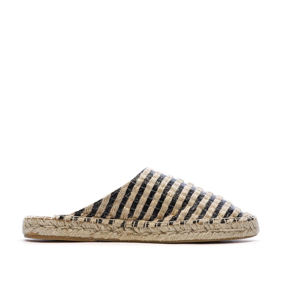 Espadrillas beige/negras para hombre Pare Gabia Denis ver 2