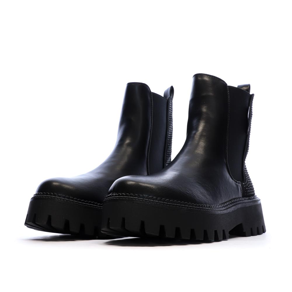 Botines negros de mujer Kaporal Crissy ver 6