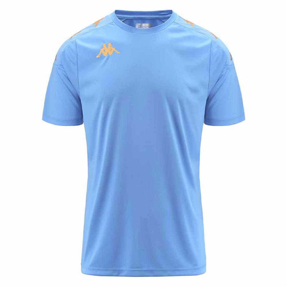 Maillot deportivo azul Kappa Gianto Junior barato