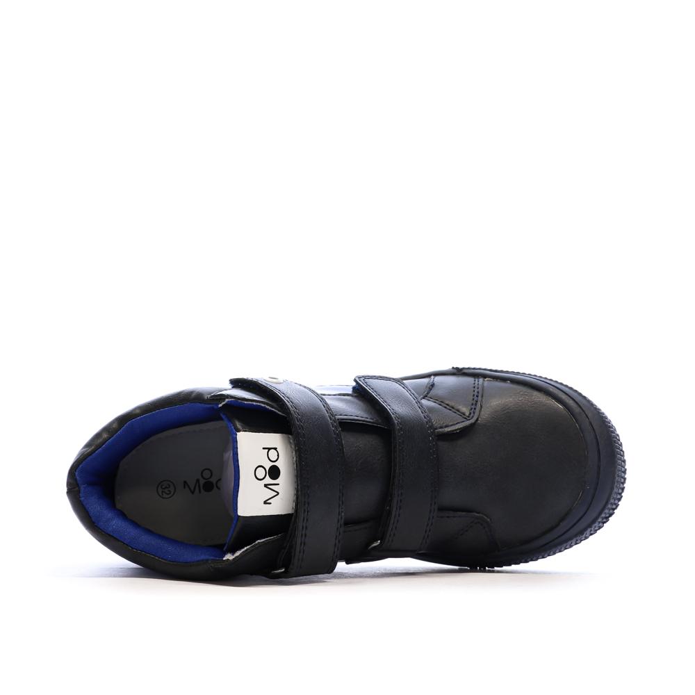MOD8 Tifun Black/Blue Boy's Sneakers 916380 Photo of the Espace des Marques %store% store - view of %key%