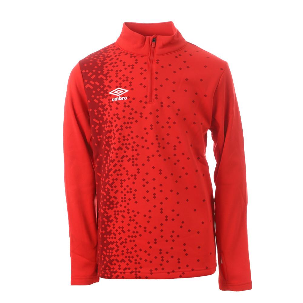 Children's 1/2 zip sweatshirt Red Umbro 570330 affordable