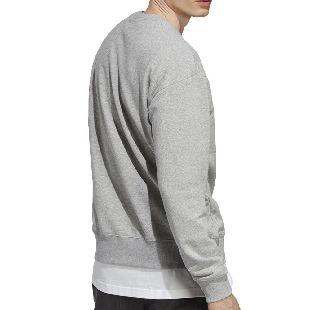 Graues Herren-Sweatshirt von Adidas IC9806 Ansicht 2
