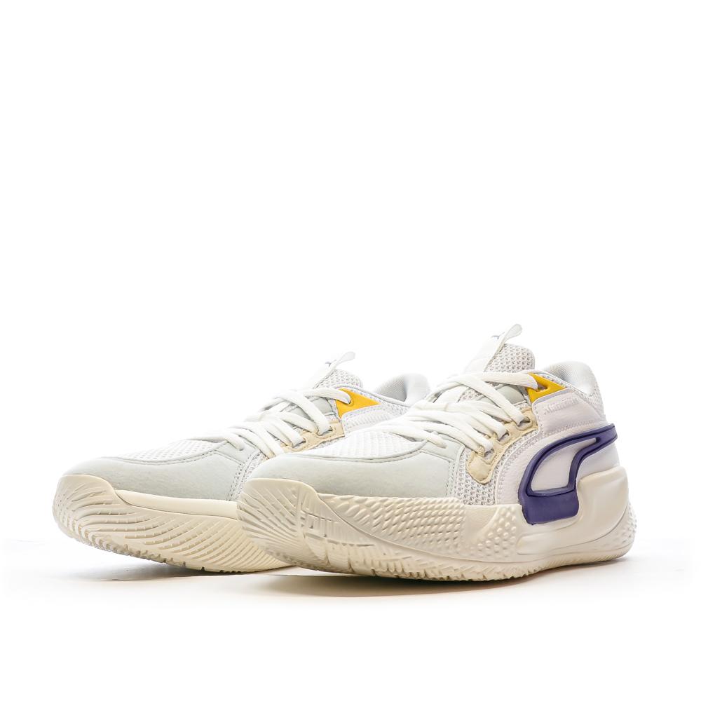 Puma Court Rider Basketball Shoes White - Image 6