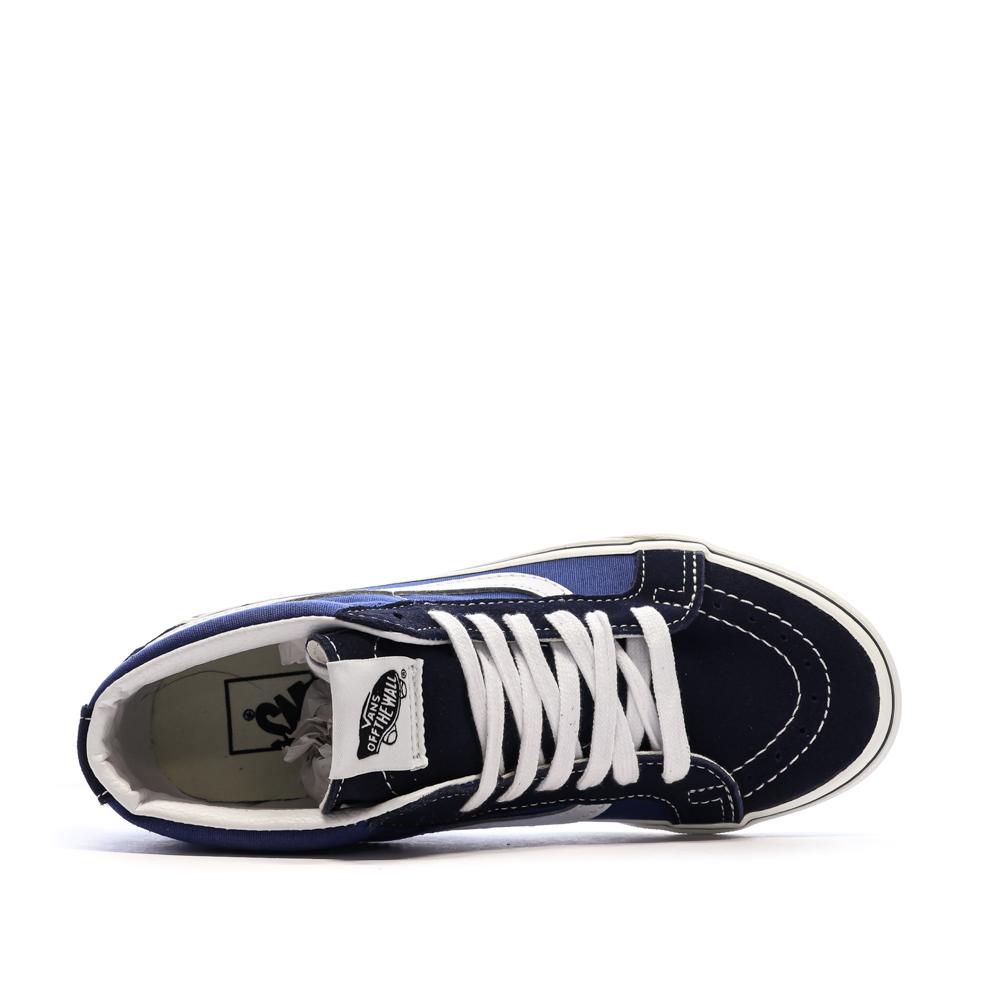 Blaue Unisex-Sneaker Vans UA Sk8-Mid Reissue Ansicht 4