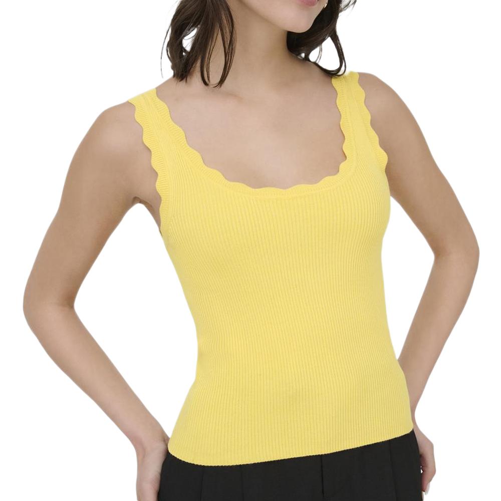 Débardeur Jaune Femme JDY Nanna pas cher
