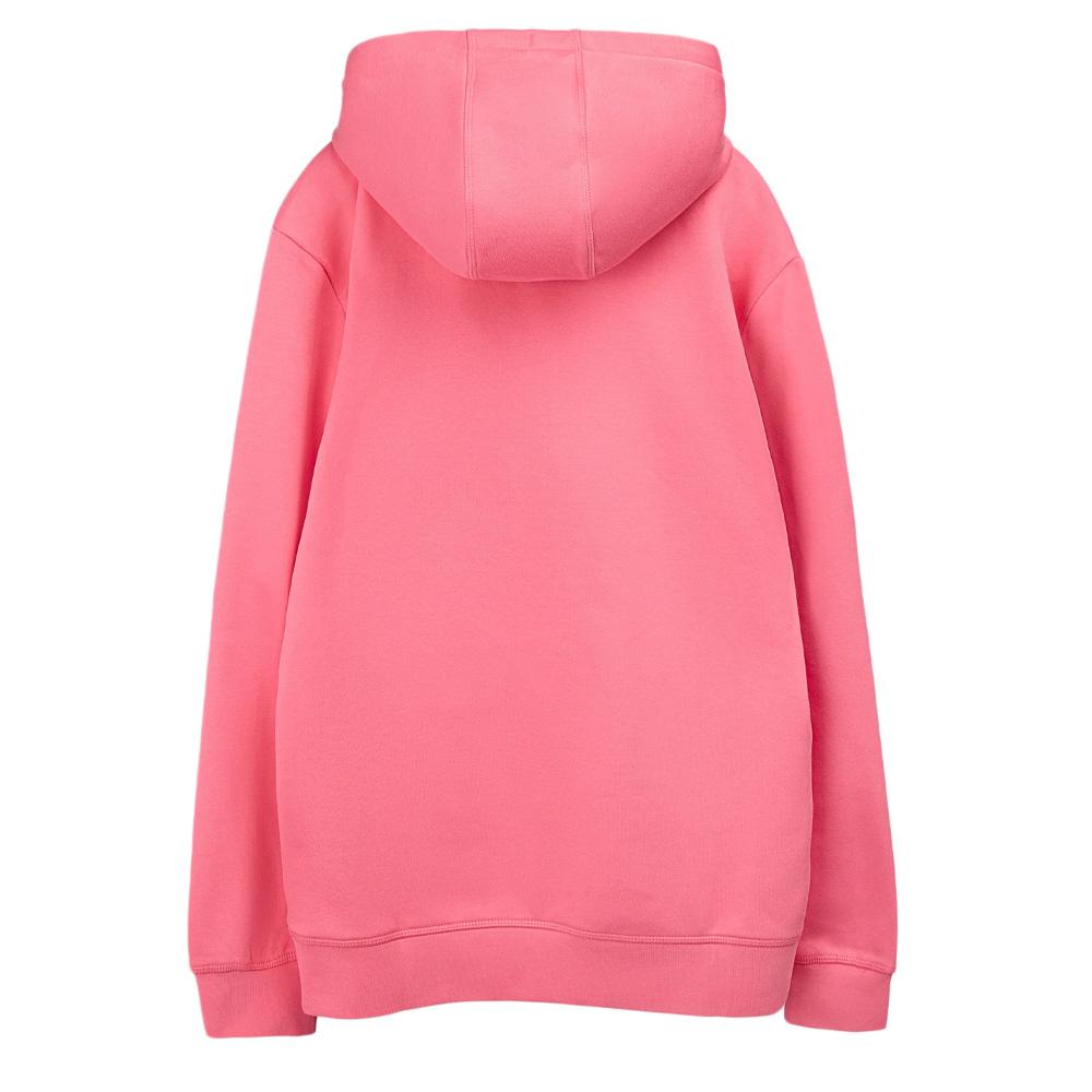 Herren Teddy Smith Nark Kapuzenpullover Dunkelrosa Ansicht 2