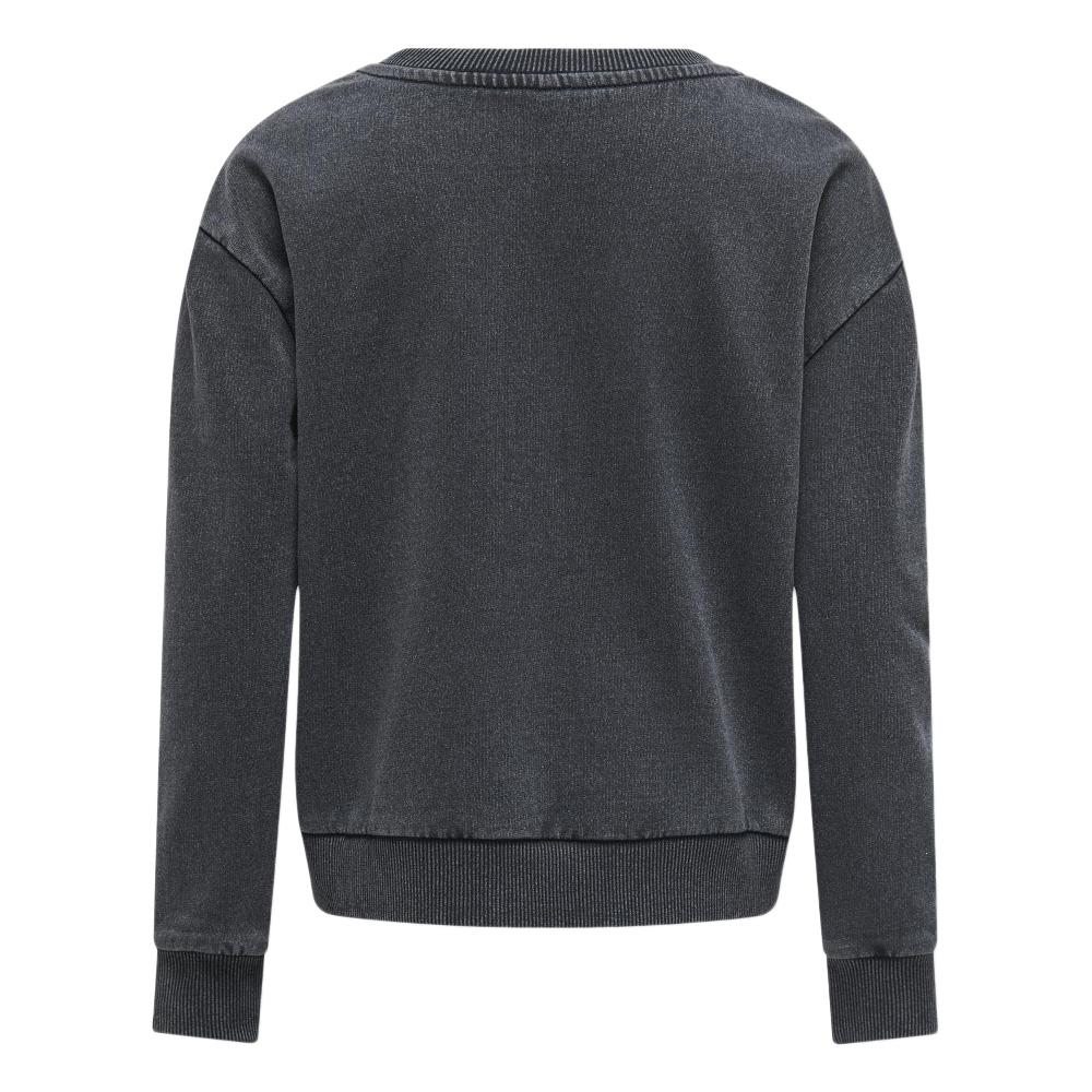 Sudadera Gris Niña Kids ONLY Gruna ver 3