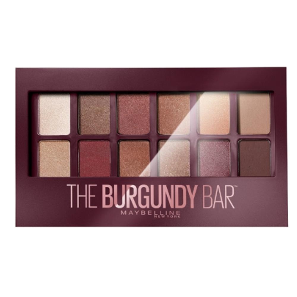 Lidschattenpalette „The Burgundy Bar“ von Maybelline New York günstig