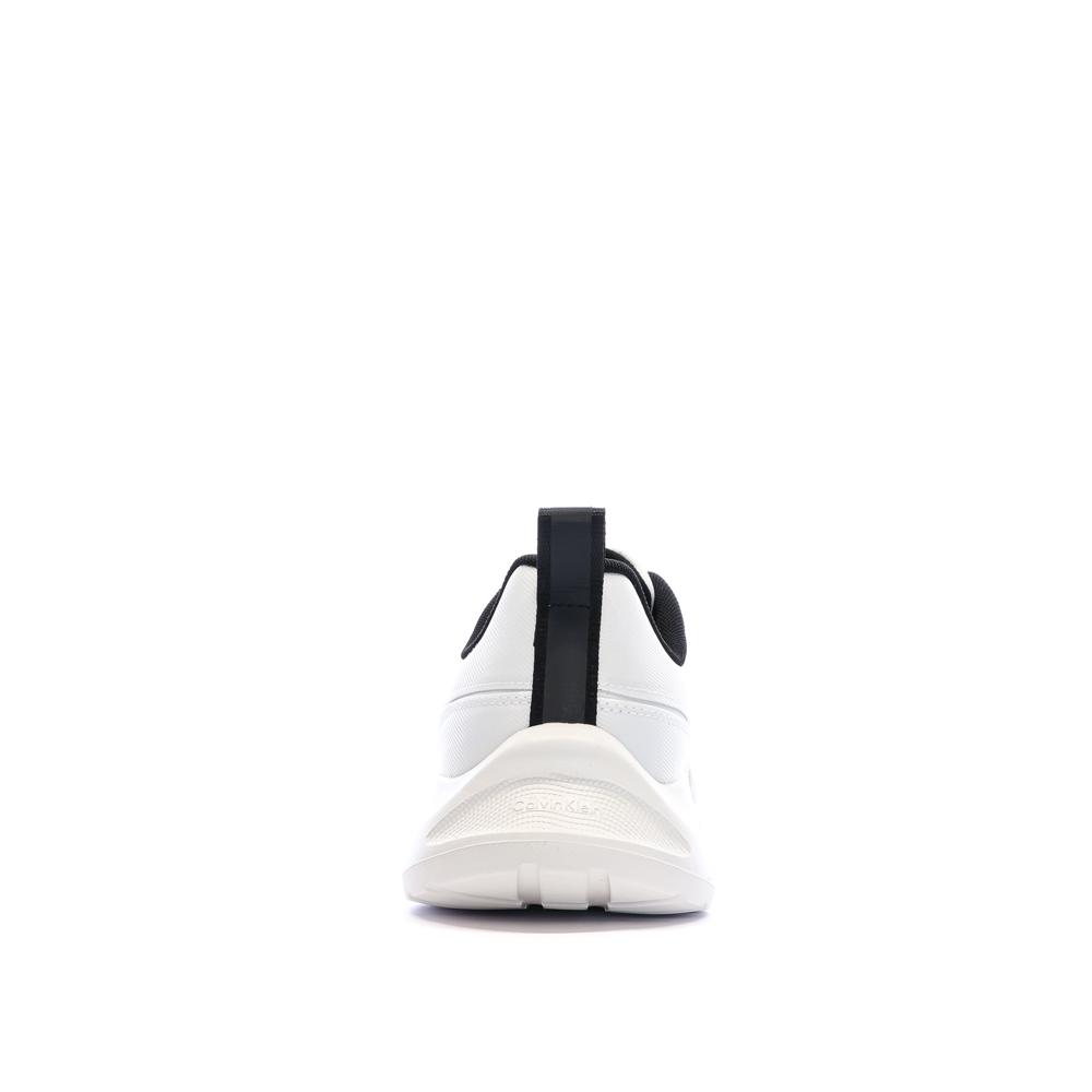 Weiße Herren-Sneaker Calvin Klein Jeans Light Eva Ansicht 3