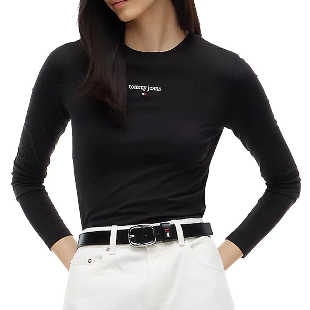 Tommy Hilfiger Classic Black Women’s Long-Sleeved T-Shirt affordable