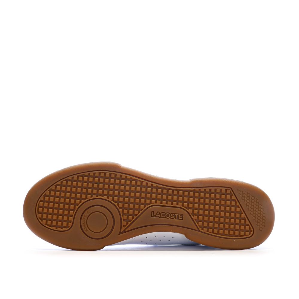 Zapatillas blancas/verdes para hombre Lacoste Carnaby Cup ver 5