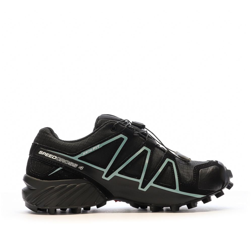 Zapatillas de trail Salomon Speedcross 4 W Negro/Azul para mujer ver 2