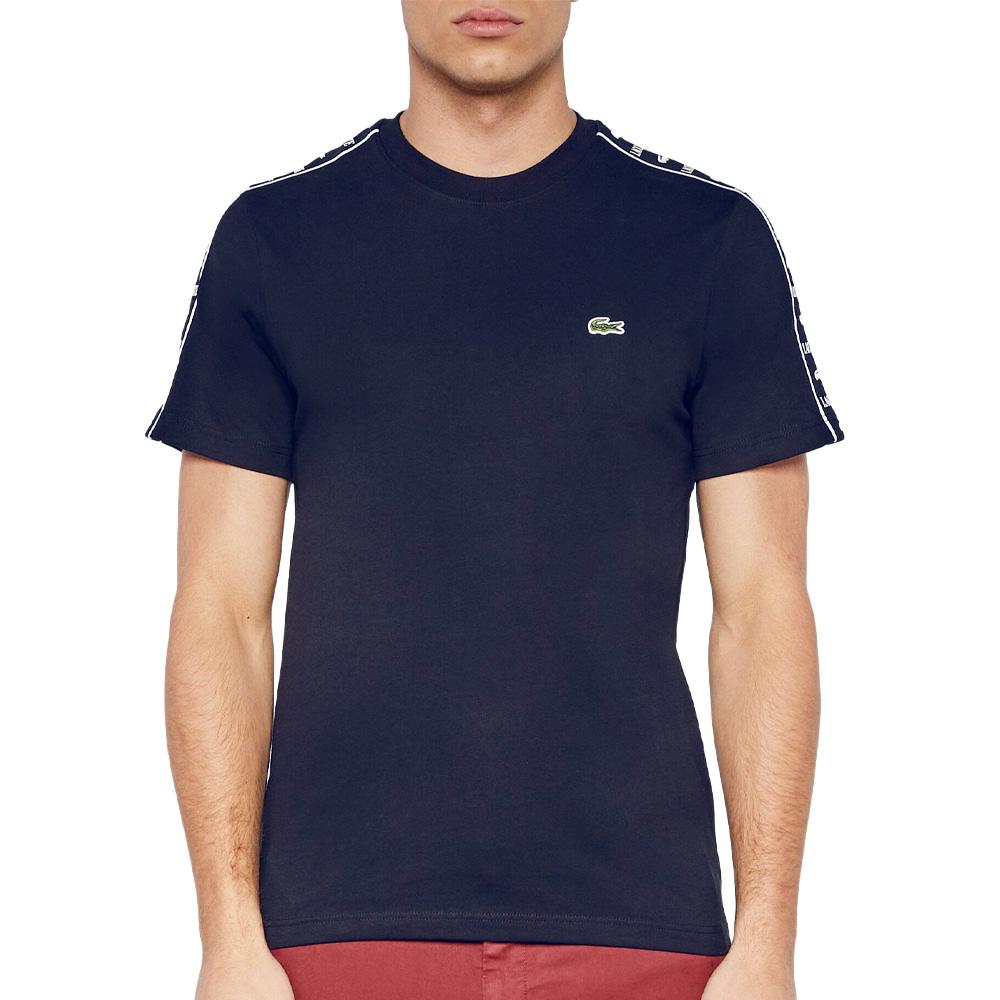 Camiseta azul marino para hombre de Lacoste TH7404 barato