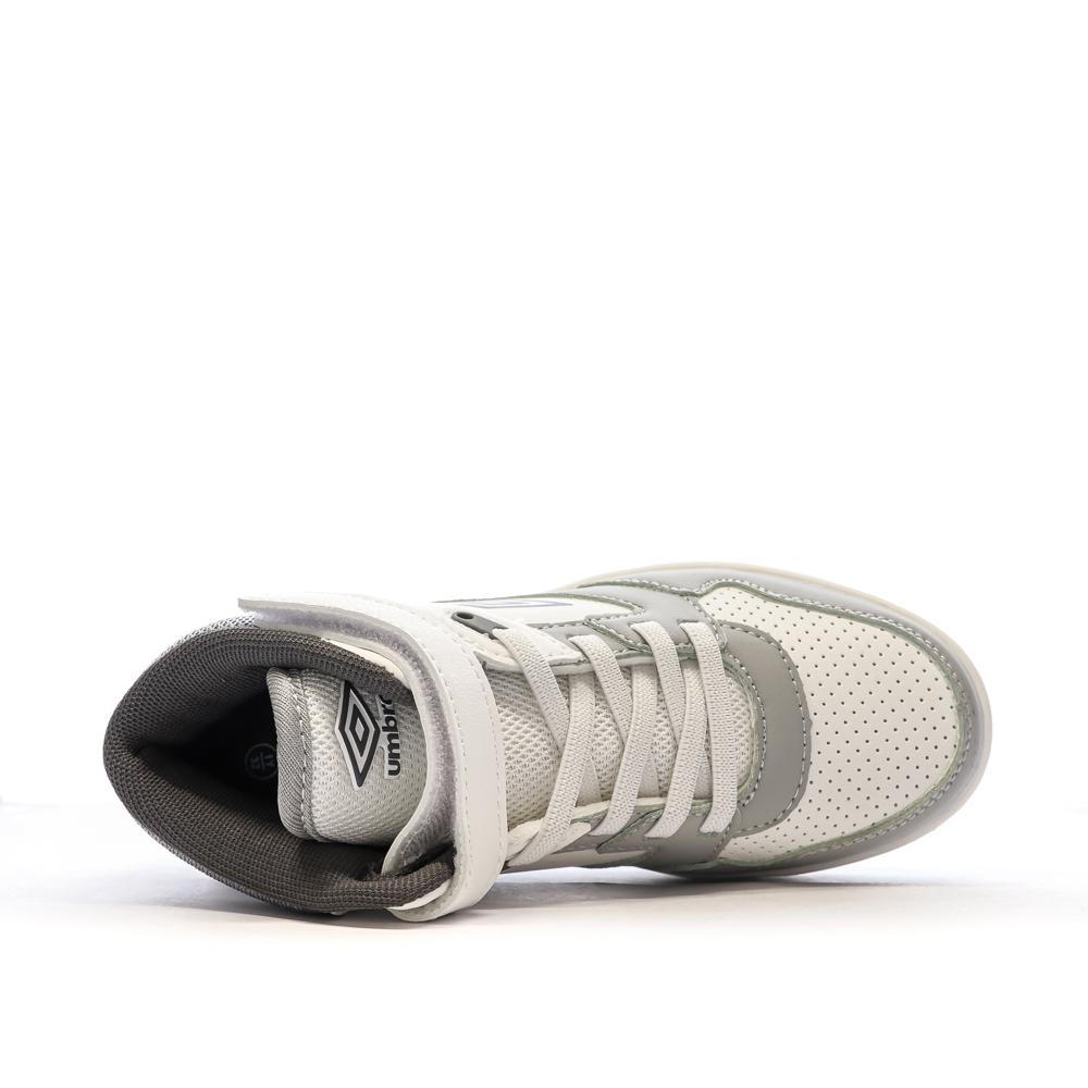 Niños Gris/Blanco Zapatillas Rojo Umbro Olly Vlc ver 5