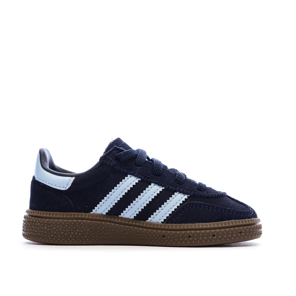 Baskets Marine/Bleu Garçon Adidas Handball Spezial vue 2
