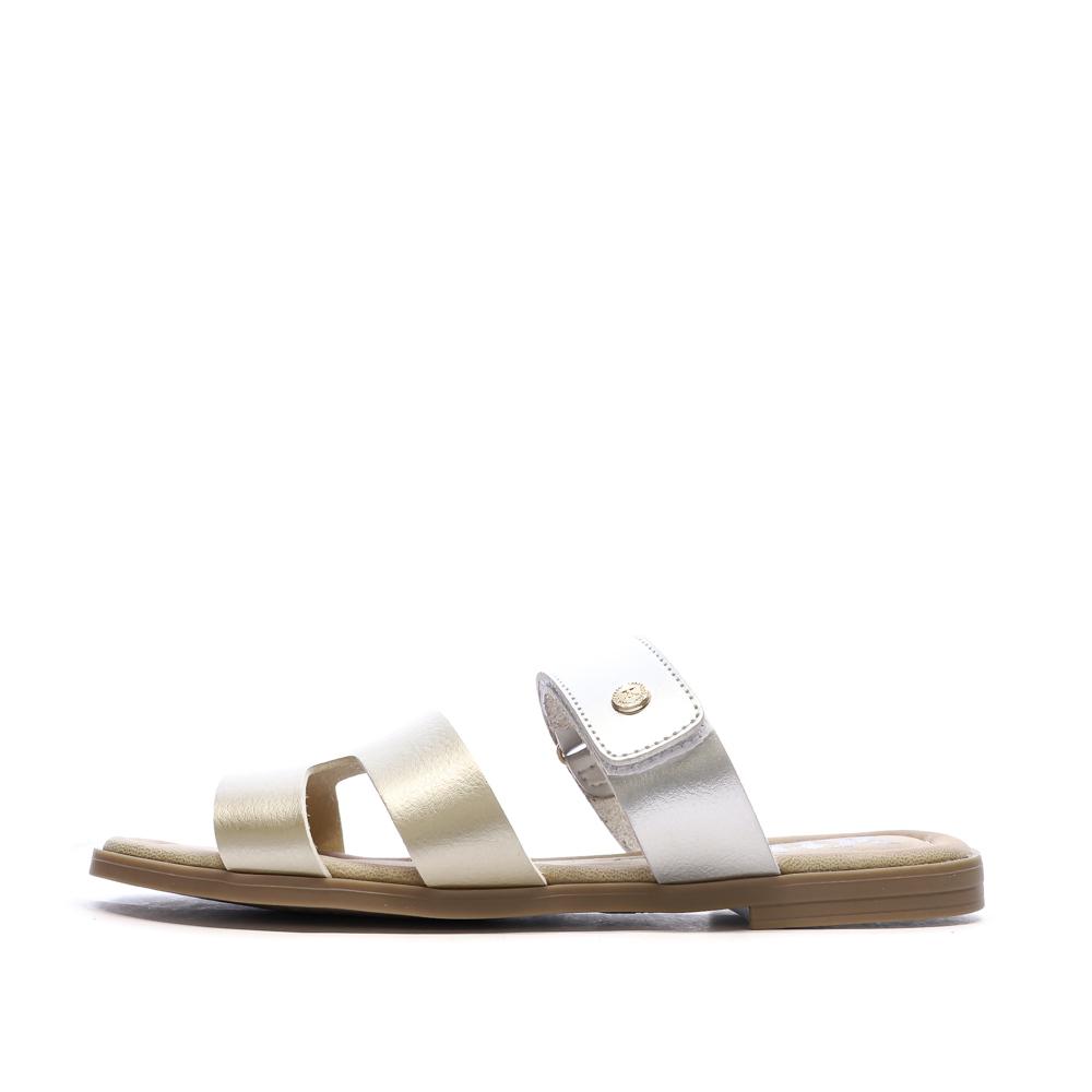 Sandales Doré/Argenté Femme Xti 144120 pas cher