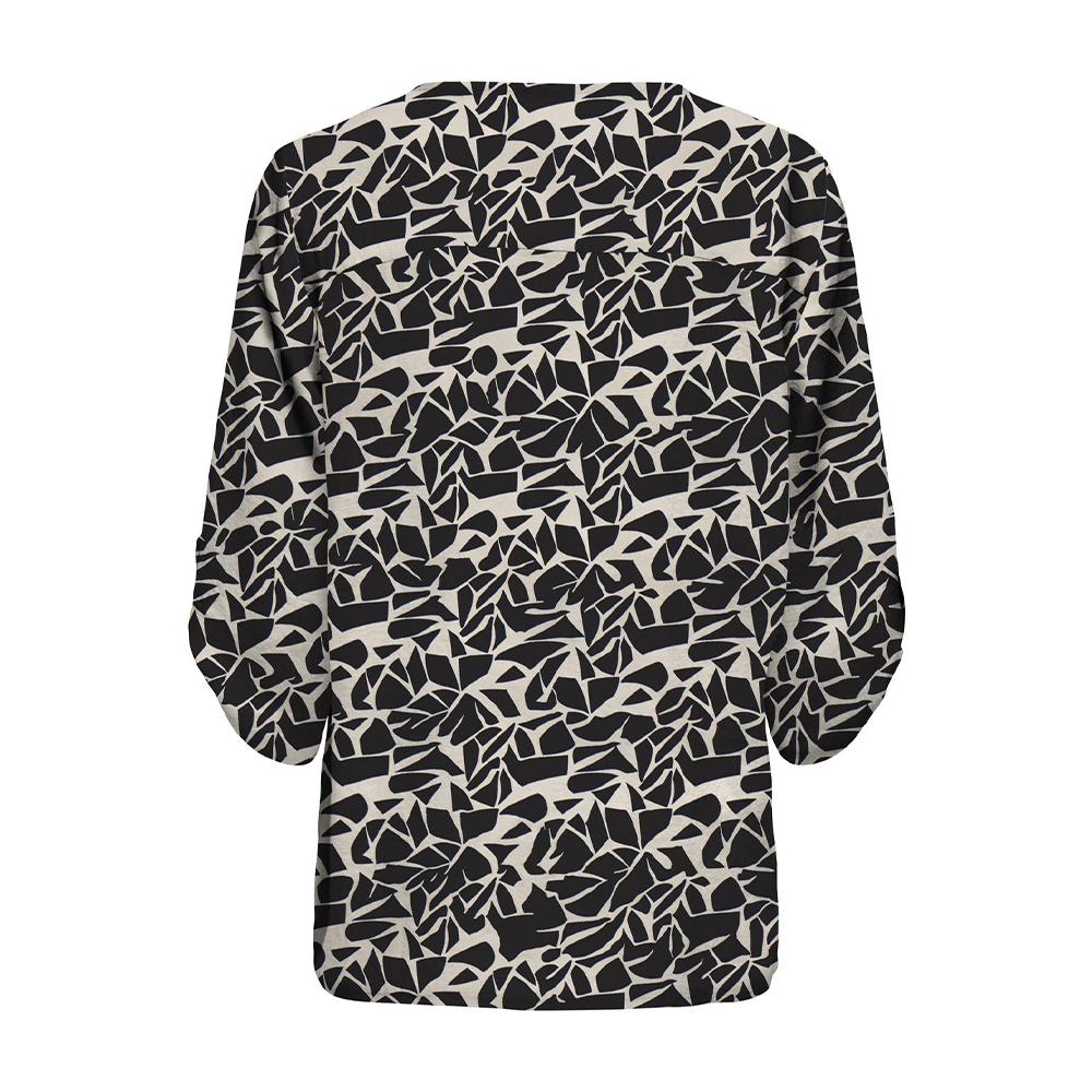 Women's Beige/Black Blouse JDY DIVYA Photo of the Espace des Marques %store% store - view of %key%