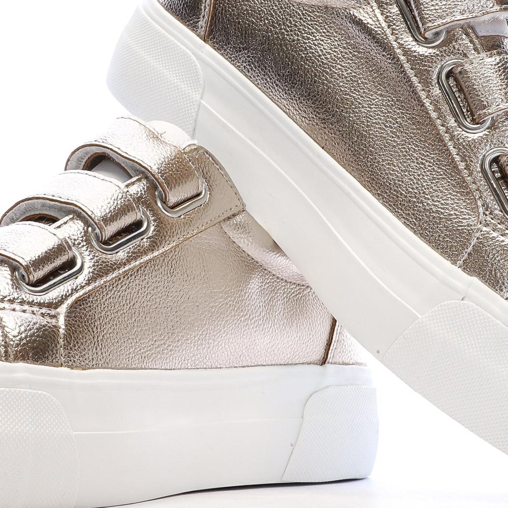 Zapatillas doradas con plataforma para mujer Kaporal Clovia ver 7