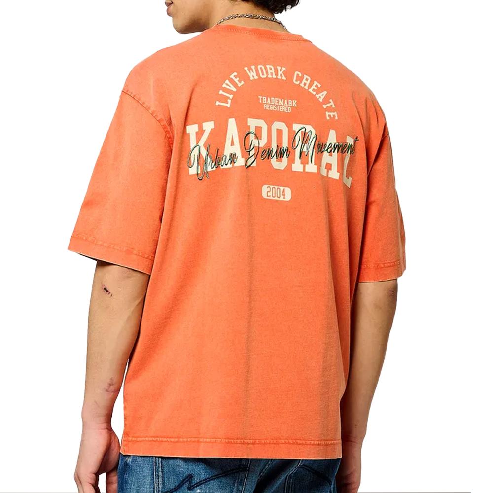 Kaporal JOEY Herren-T-Shirt in Orange Ansicht 2