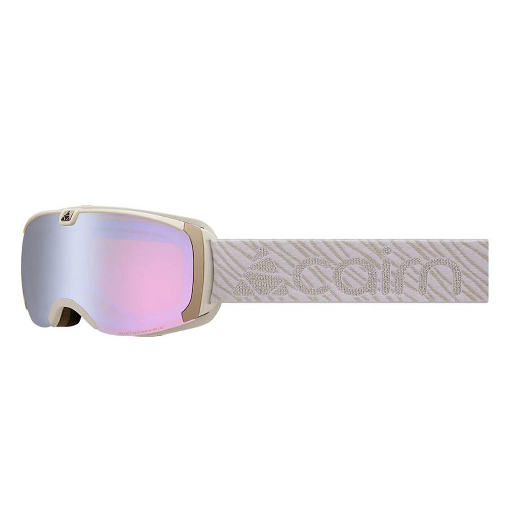 Masque de Ski Blanc/Argent Femme Cairn Pearl Evolight pas cher