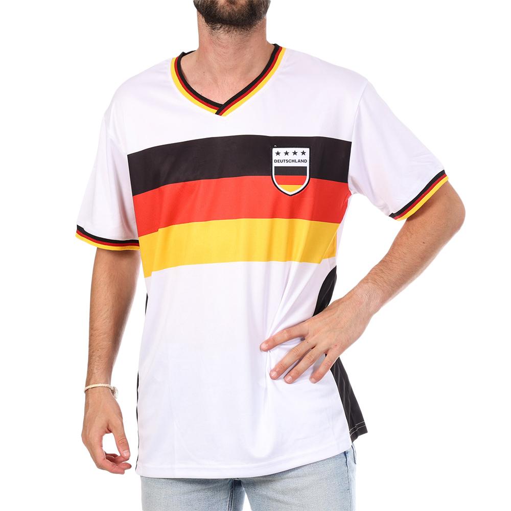 Deutschland Fan Trikot Weiß Gemischte Sport Zone günstig