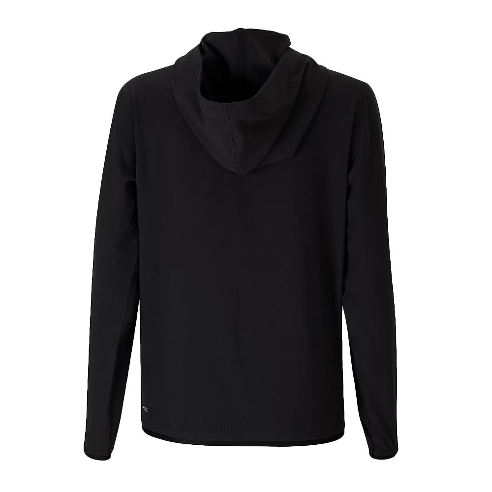 Schwarze Puma Pwrtrain Woven Fullz Jacke für Mädchen Ansicht 2
