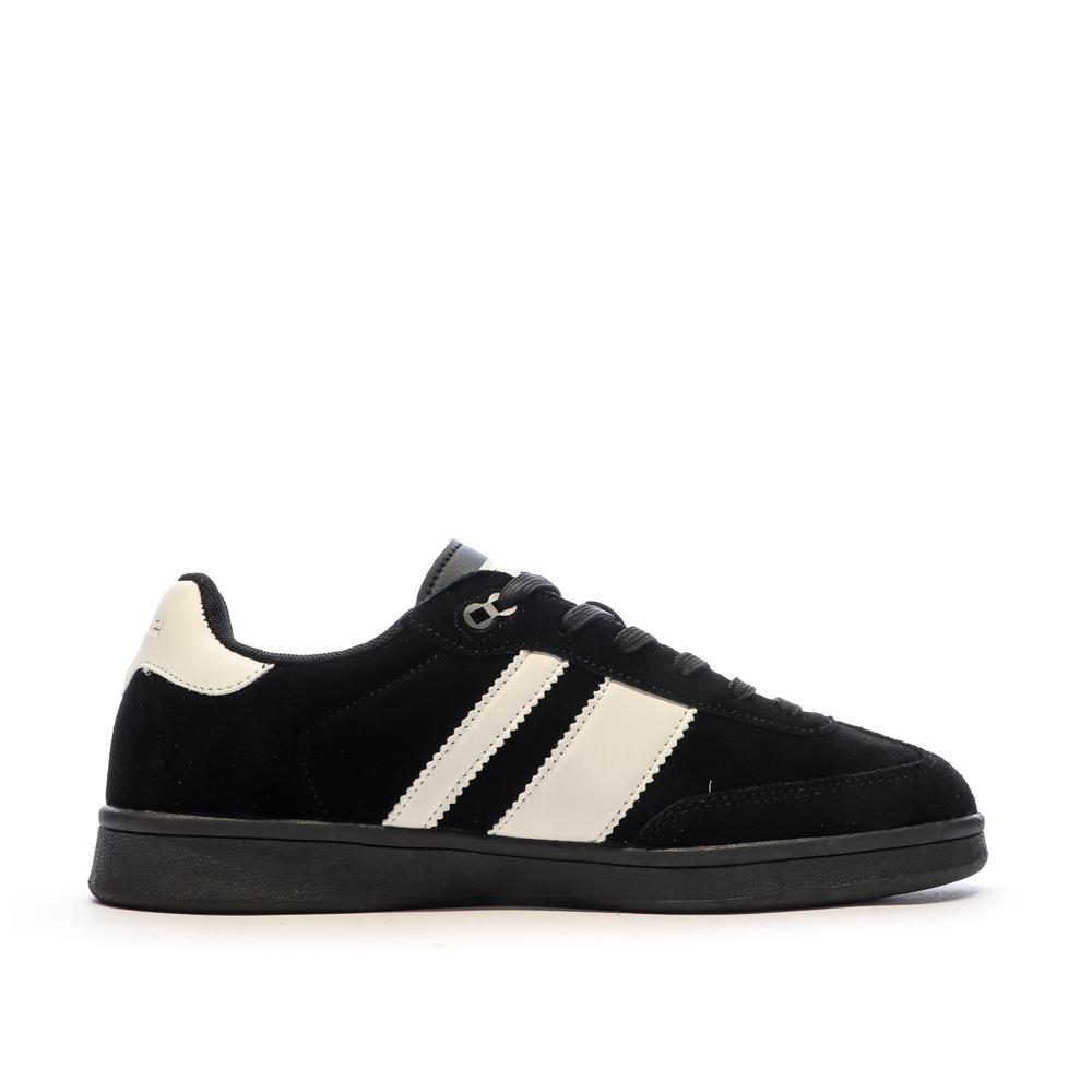 Teddy Smith White Suede Black/White Men's Sneakers Photo of the Espace des Marques %store% store - view of %key%