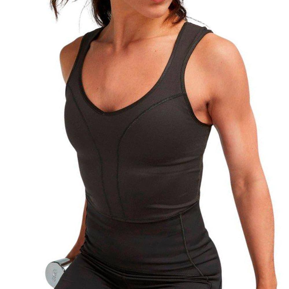 Camiseta de tirantes negra de mujer Puma Contour Tank barato