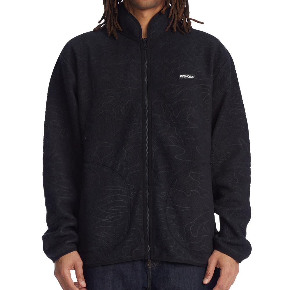 Men’s Black Fleece Jacket – DC Shoes Outsider affordable