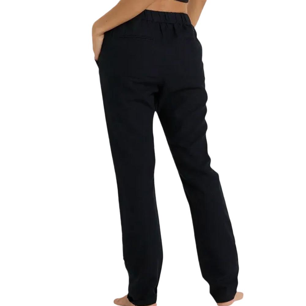 Pantalones Fluido Negro Mujer Roxy The Seashor ver 2
