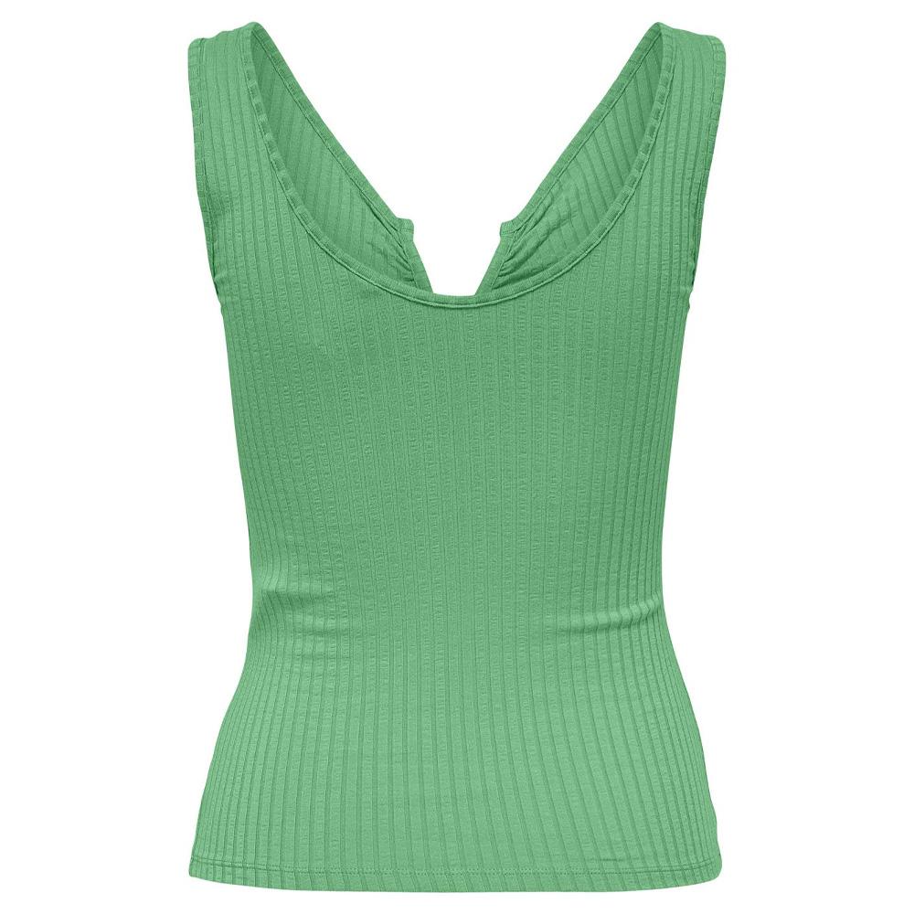 Women's green tank top JDY Fransiska 15262701 Photo of the Espace des Marques %store% store - view of %key%