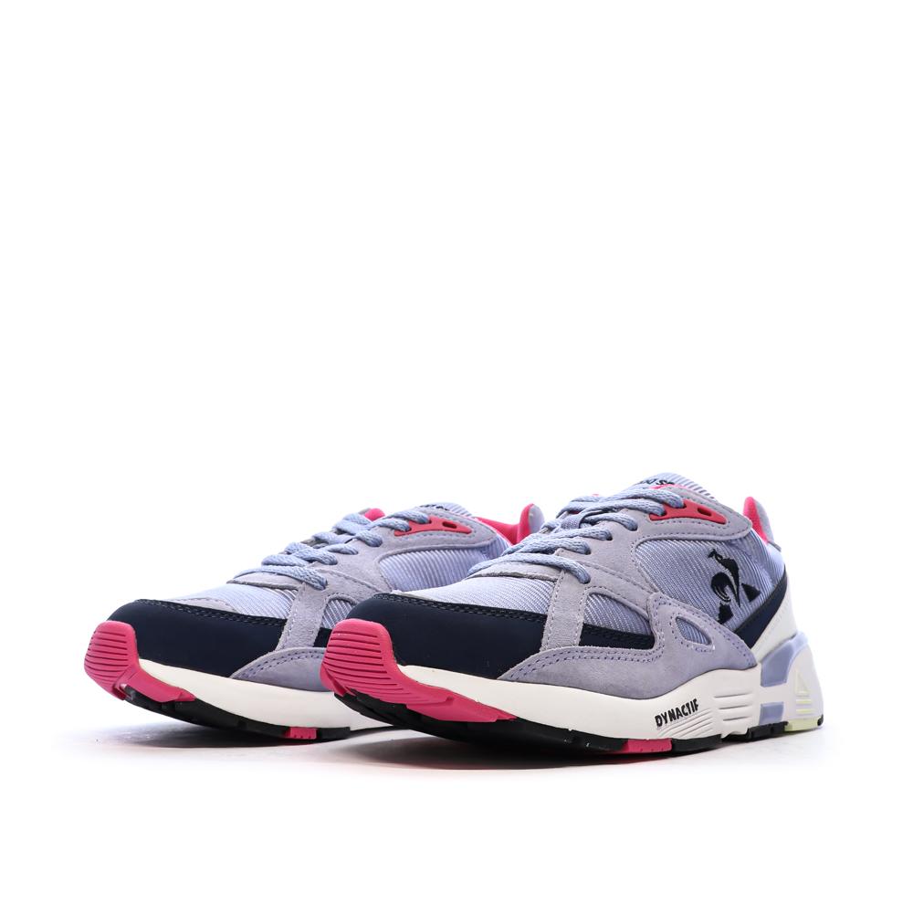 Baskets Gris Femme Le Coq Sportif R850 vue 6
