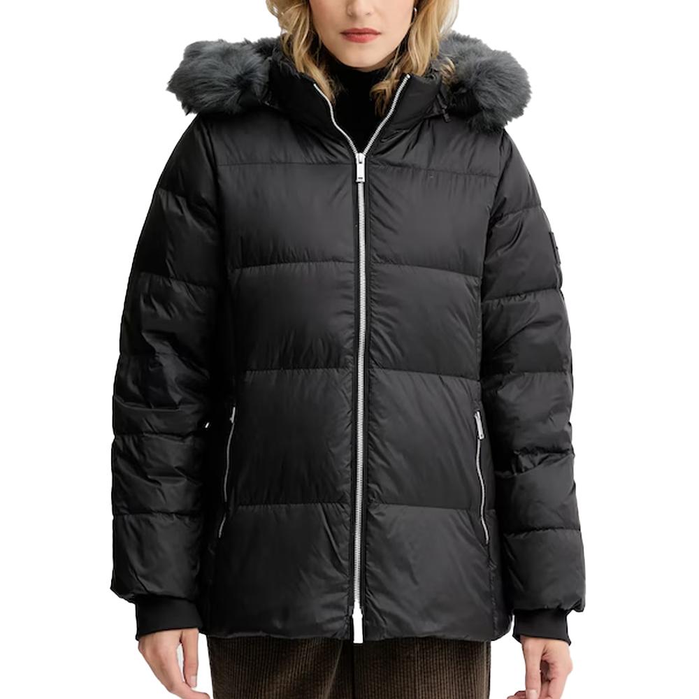 Women's Black down jacket Calvin Klein Jeans Mid Down affordable