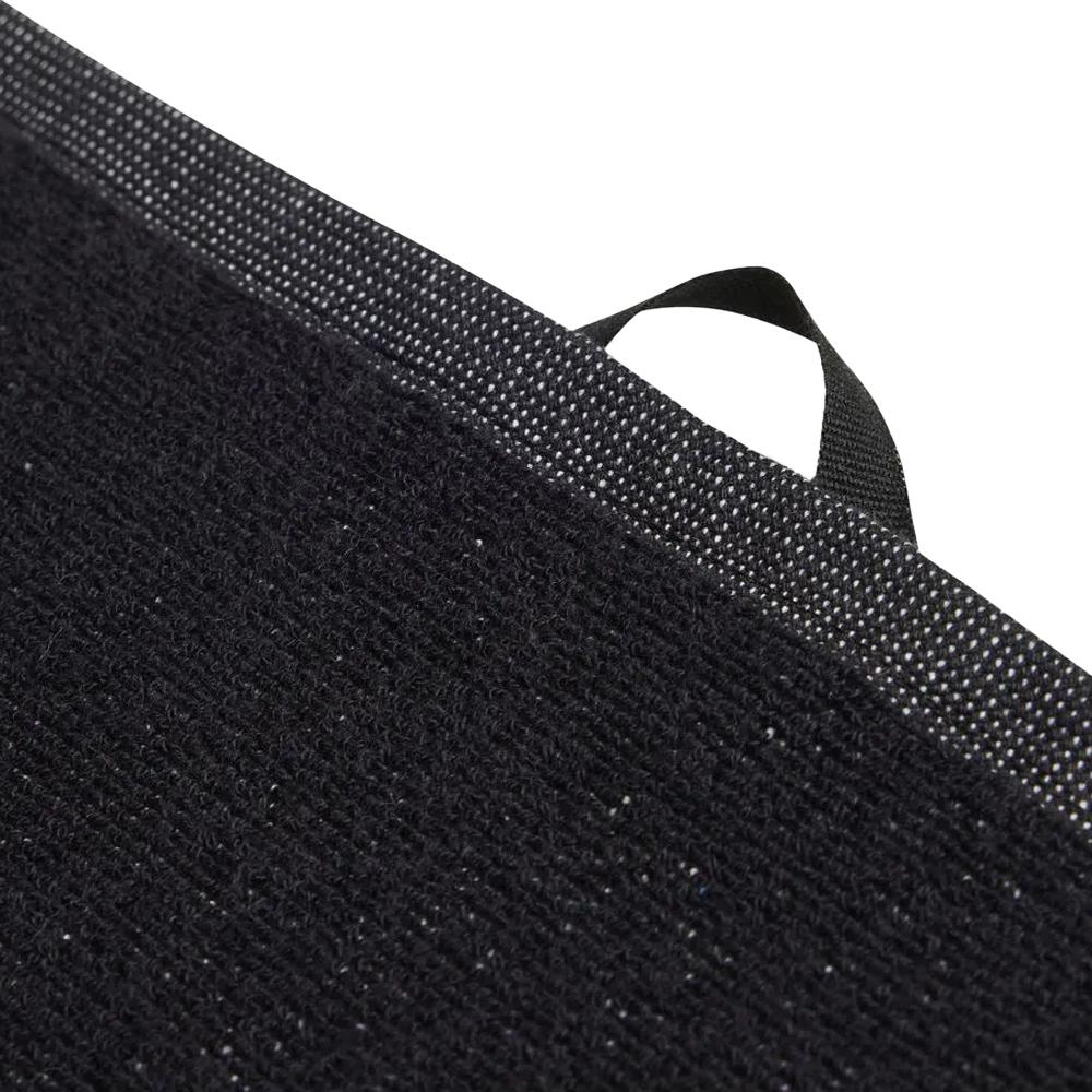 Schwarz-weißes Handtuch für Herren von Adidas 3bar Towel Smal Ansicht 2