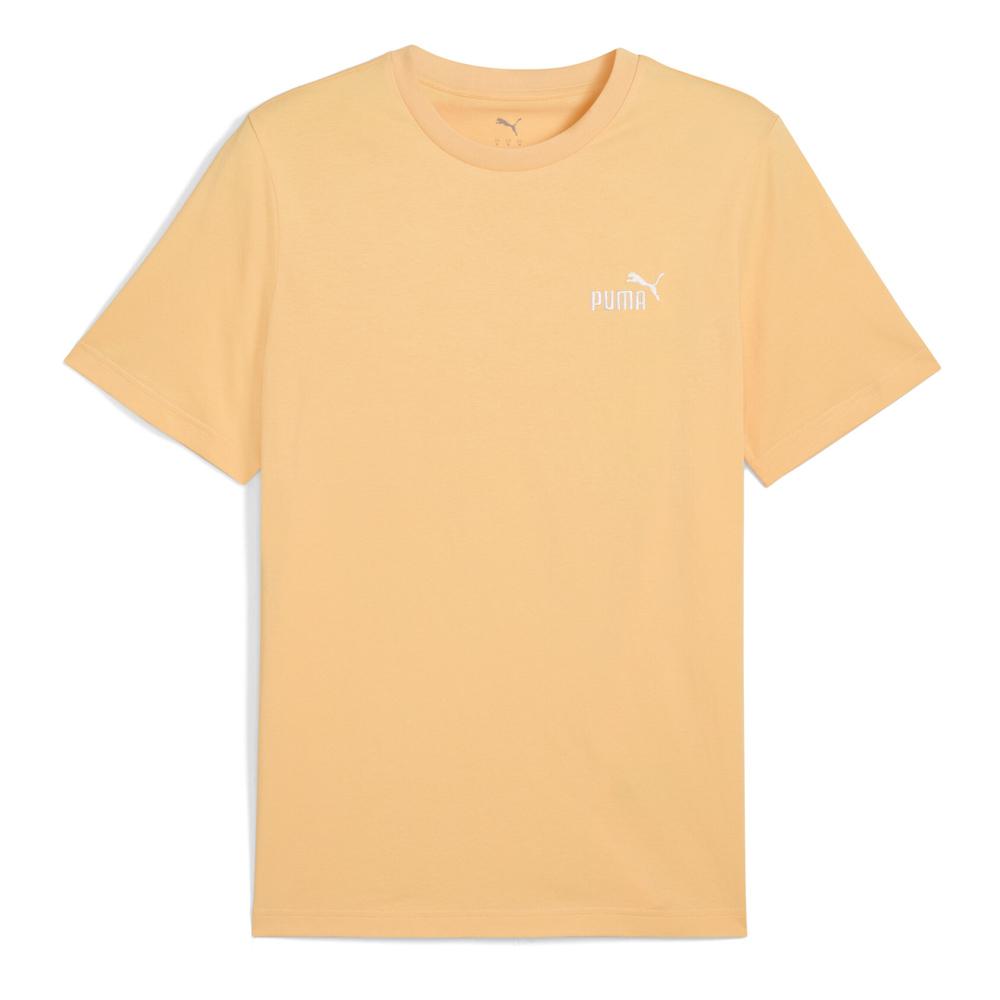 Camiseta naranja Hombre Puma Ess Small No. 1 Logo barato