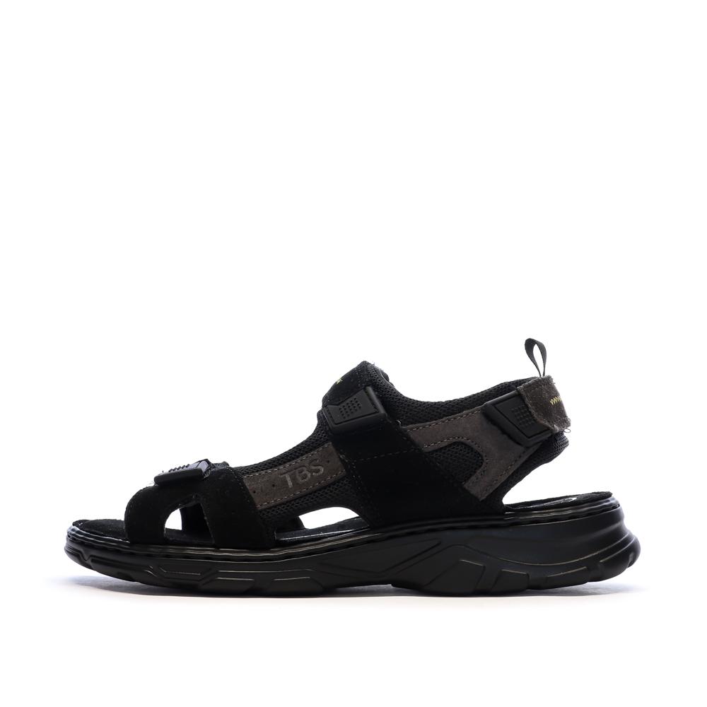 TBS Jaimmye Men’s Black Sandals affordable