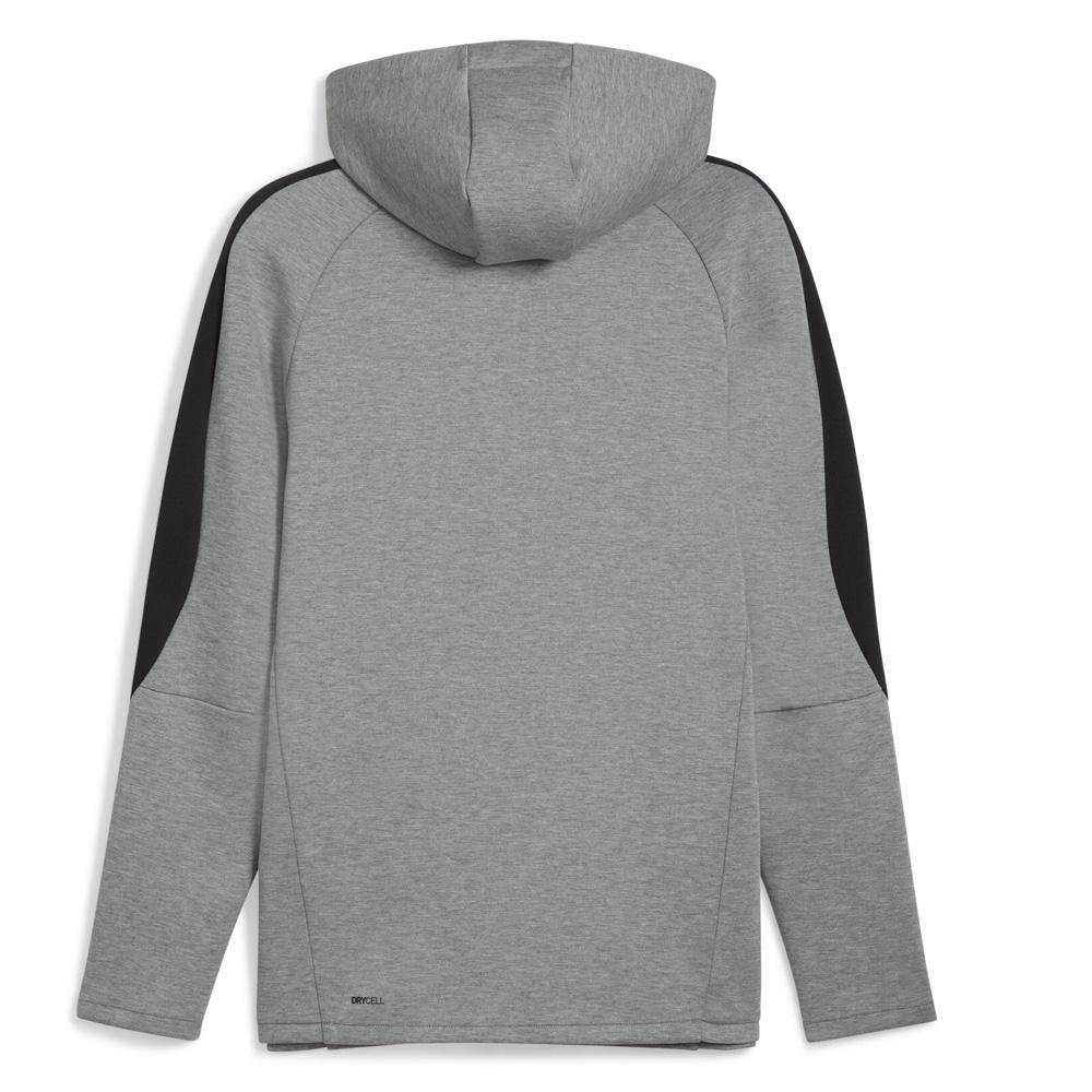 Veste De Sport À Capuche Grise Homme Puma Evostripe vue 2