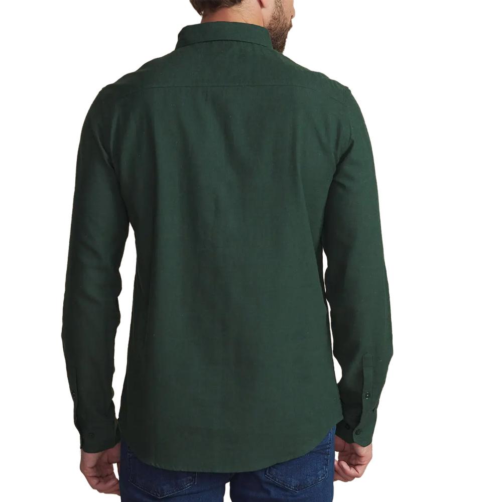 Camisa verde oscuro para hombre TBS BERLICHE ver 2