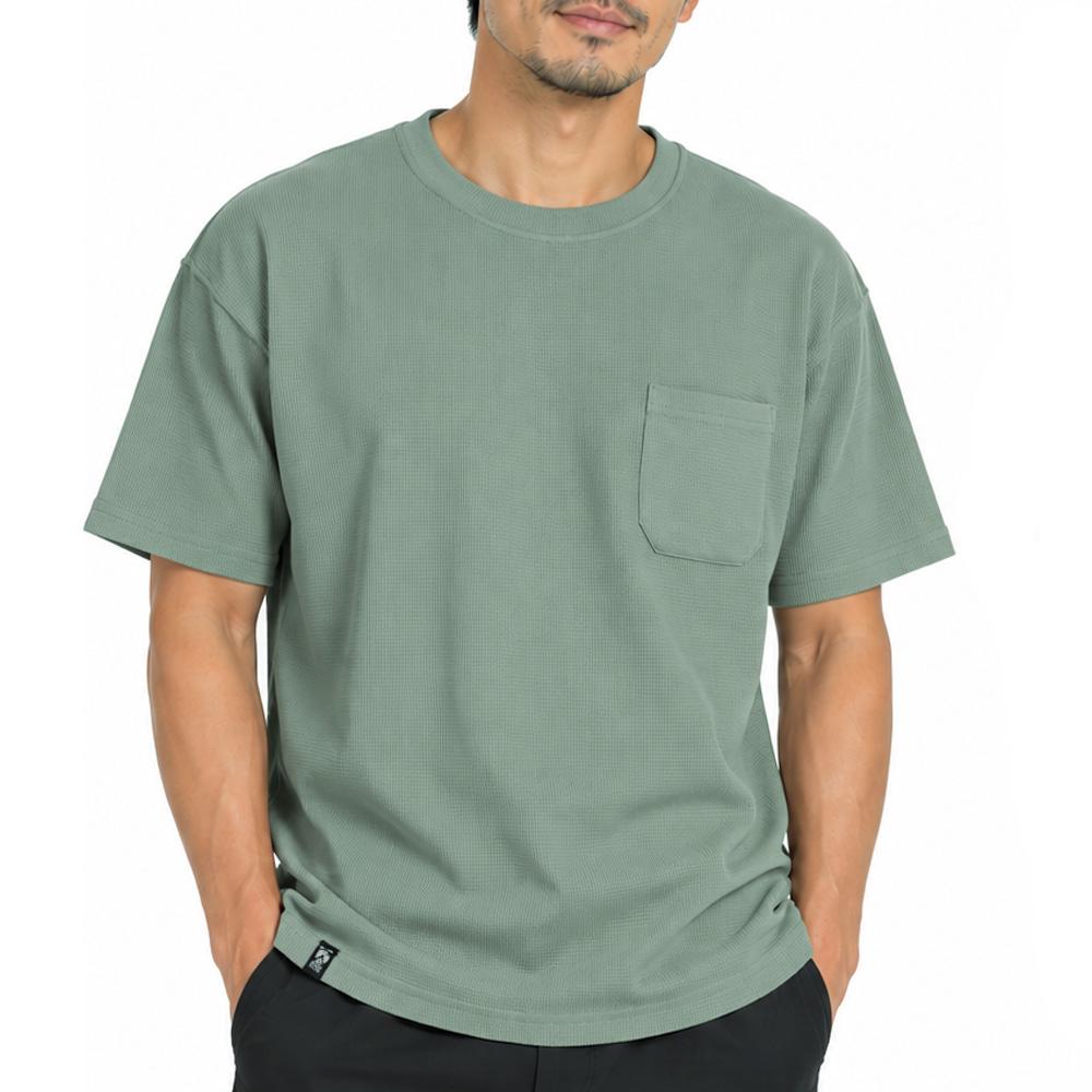 Camiseta verde para hombre RMS26 Oversize barato