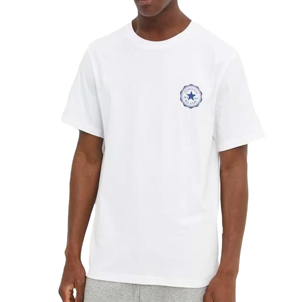 Men's White Converse Classic Sport T-Shirt affordable