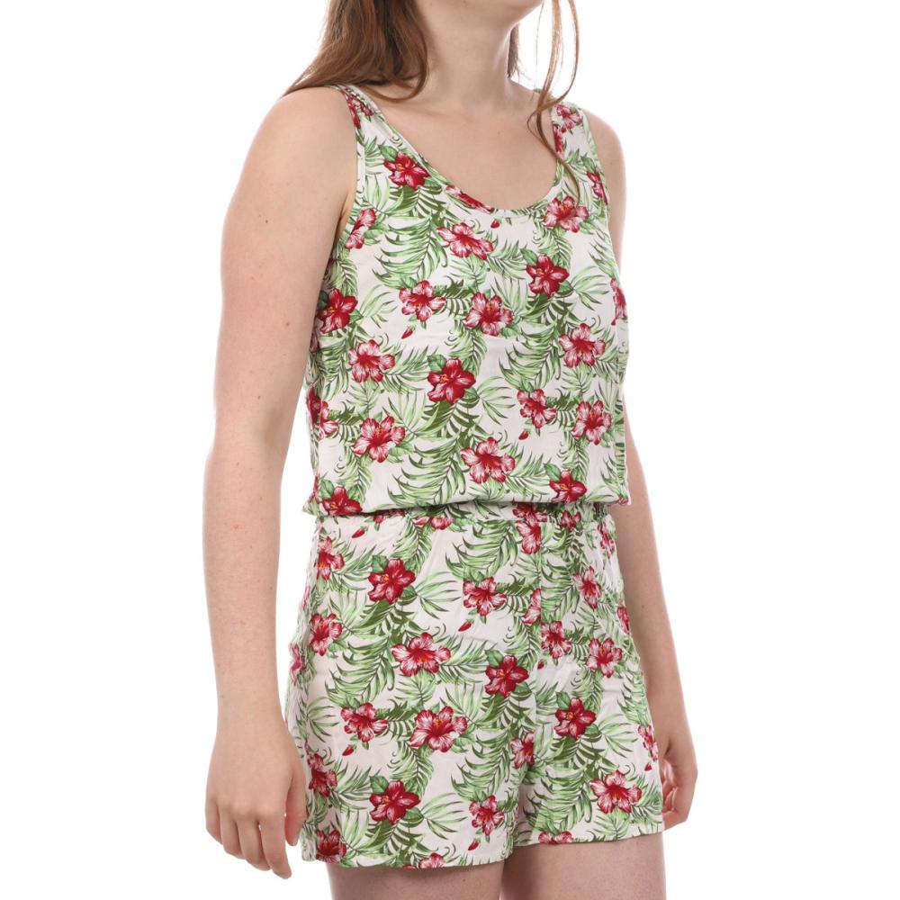 Damen Vero Moda Easy Combishort Weiß/Grün günstig