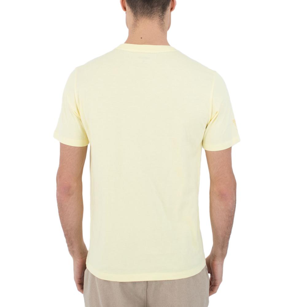 T-Shirt Gelb Mann Hurley MTSEU00013 Ansicht 2