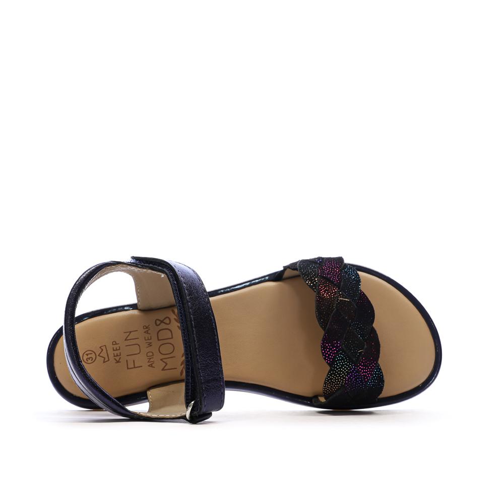 Girls' navy sandals Mod8 Mo Pabla Photo of the Espace des Marques %store% store - view of %key%