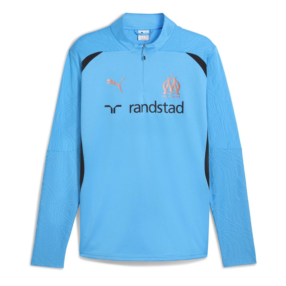 OM Sweat 1/4 cremallera Training Azul Hombre Puma 24/25 barato