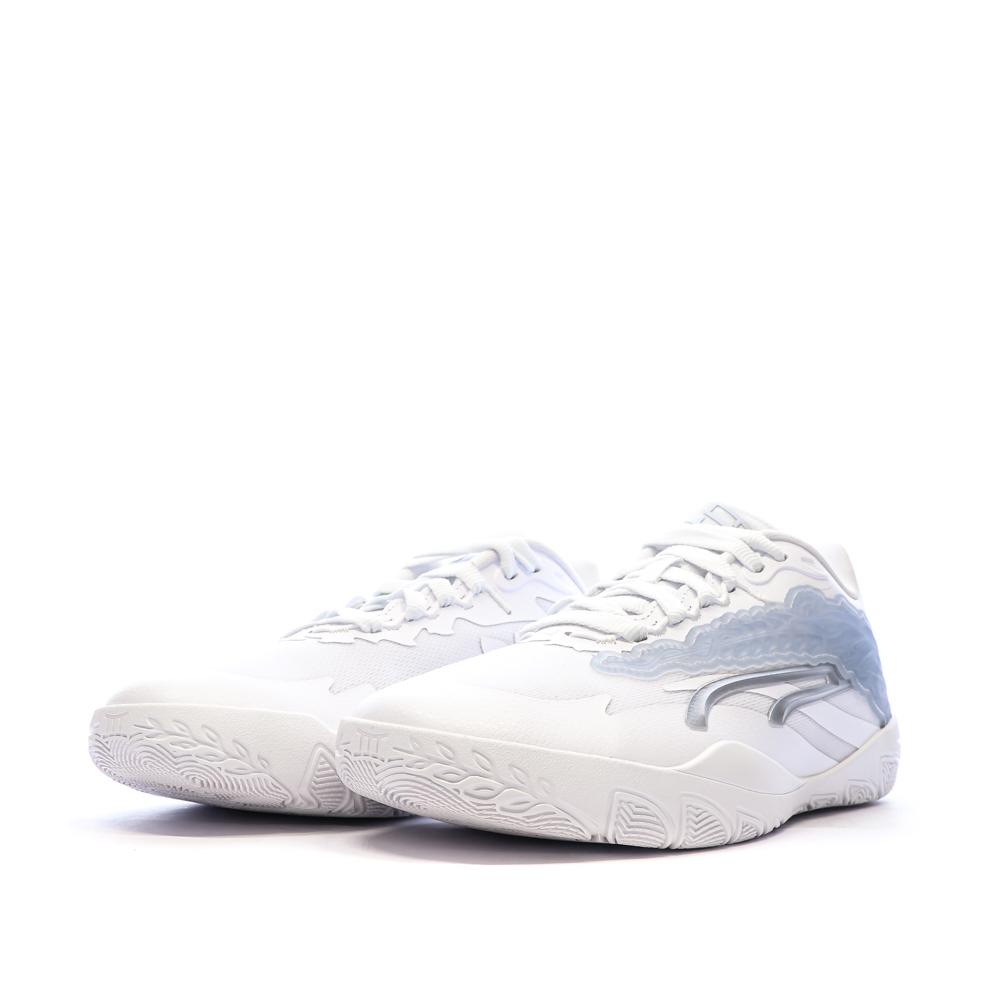 Basketballschuhe Weiß/Blau Herren Puma Stewie 3 Ansicht 6