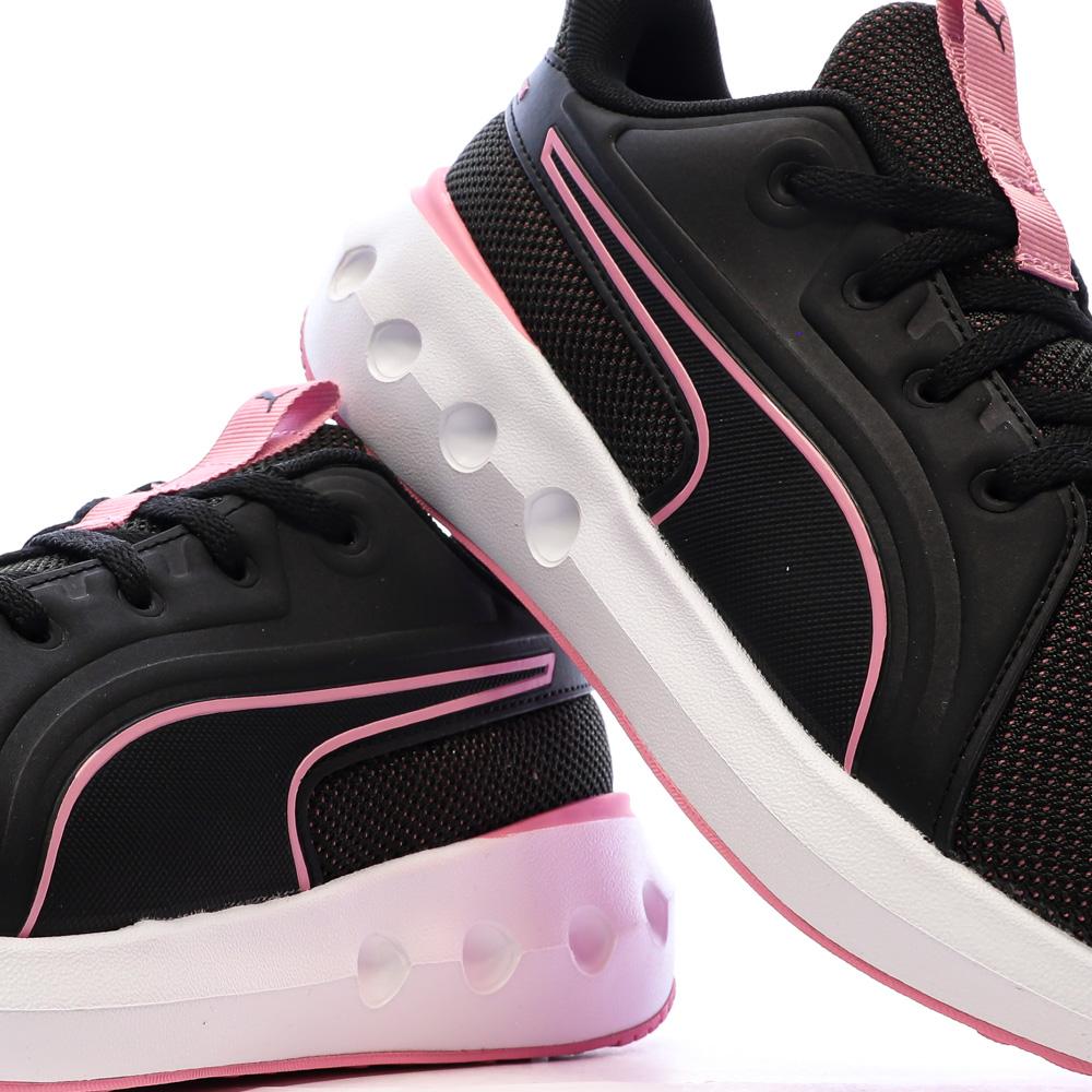 Baskets Noir/Rose Puma Softride Carson vue 7