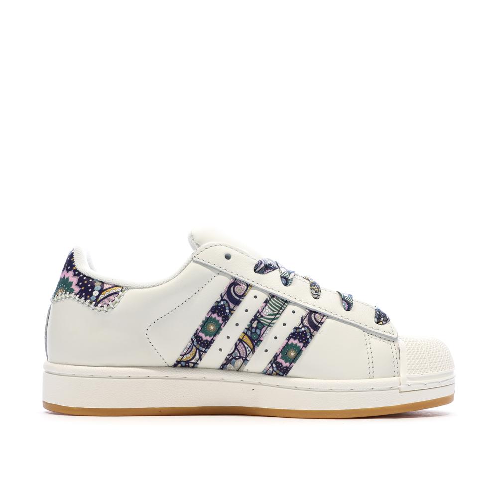 Off-White/Multicoloured Girls’/Women’s Adidas Superstar Trainers Photo of the Espace des Marques %store% store - view of %key%