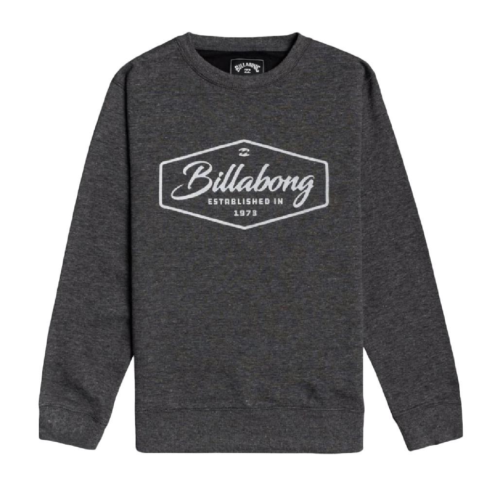 Billabong Sudadera Ondulada Gris/Negro Niño barato